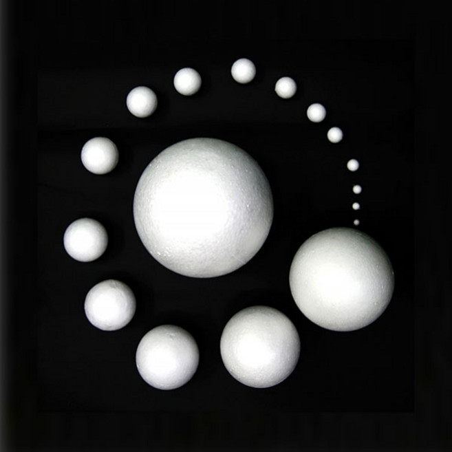 1000 백구 스티로폼 볼 공 만들기 재료 10mm, 1개