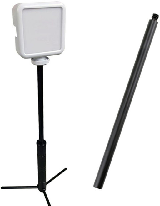 카메라 조명 램프 150mm 길이 연장 폴 마운트 스탠드 [AUX2252], 1개