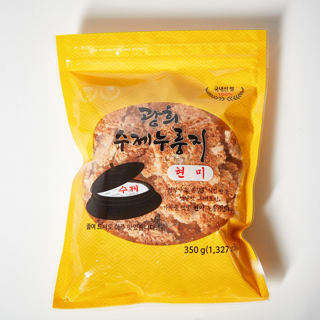 광희수제누룽지 350g 현미, 1개