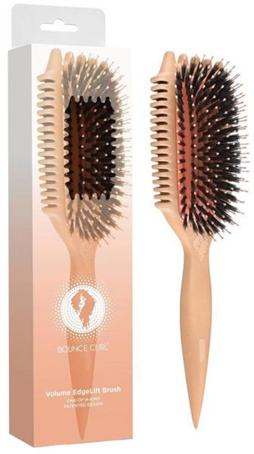 Bounce Curl Volume EdgeLift 브러시 볼륨 웨이브 컬 및 코일용 -in- 도구 - 퍼플 (Color-Peach), 복숭아