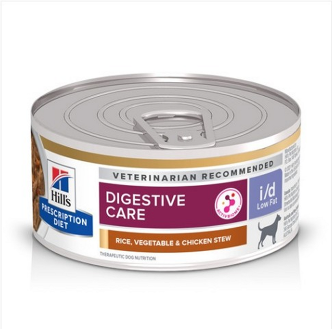힐스 독 i/d 로우펫 스튜 캔, 1개, 156g, 돼지