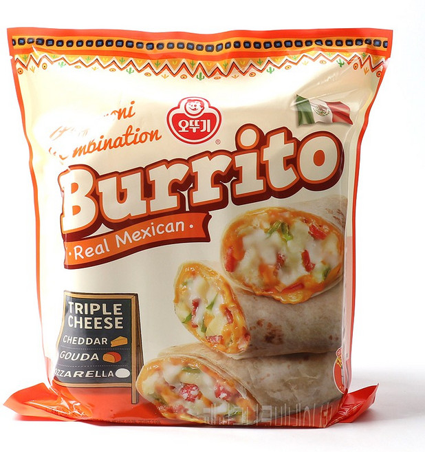 오뚜기 페페로니 콤비네이션 브리또 125g x 6 / 아침식사 대용, 6개