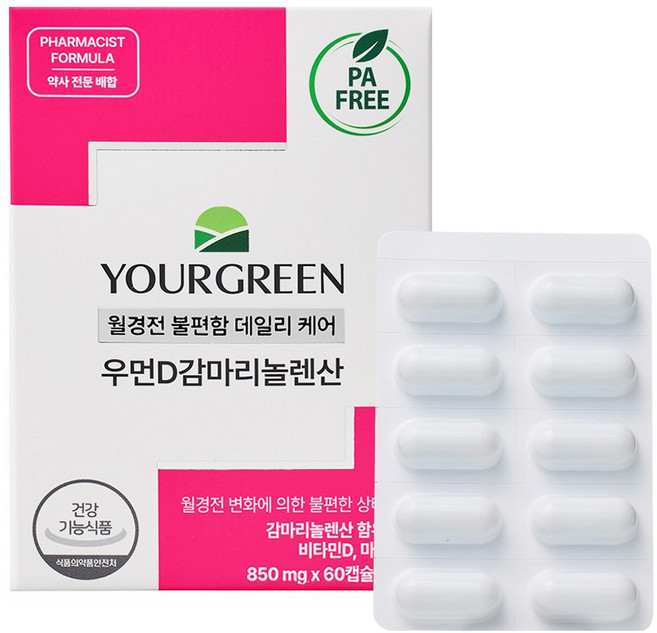 유어그린 우먼D감마리놀렌산, 1박스, 30회분