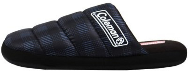 [국내정품] 콜맨 패딩퍼신발 SHOES 시그니처 방한 패딩 슬리퍼 네이비 106603