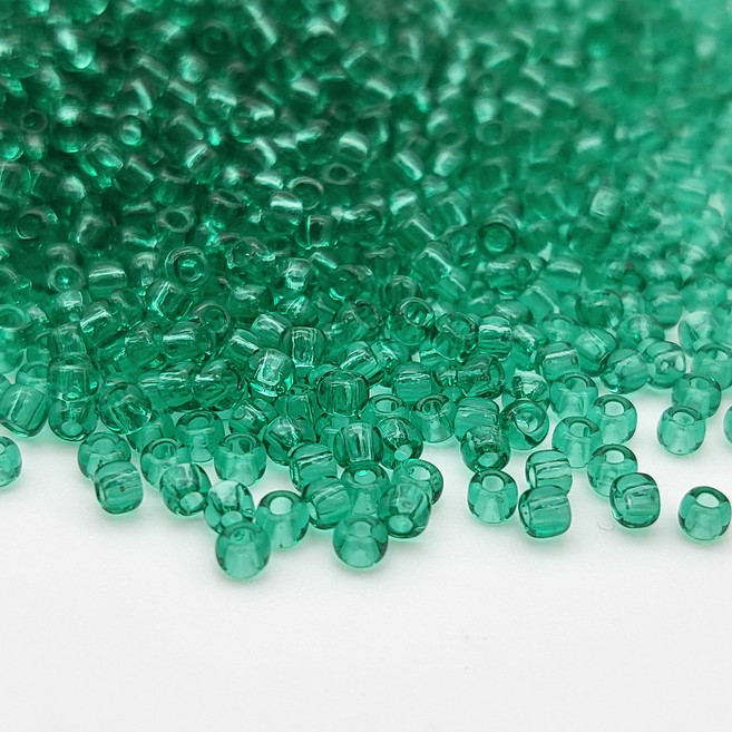 [모크재료방] 토호 시드비즈 2mm, 1000개, 투명 그린