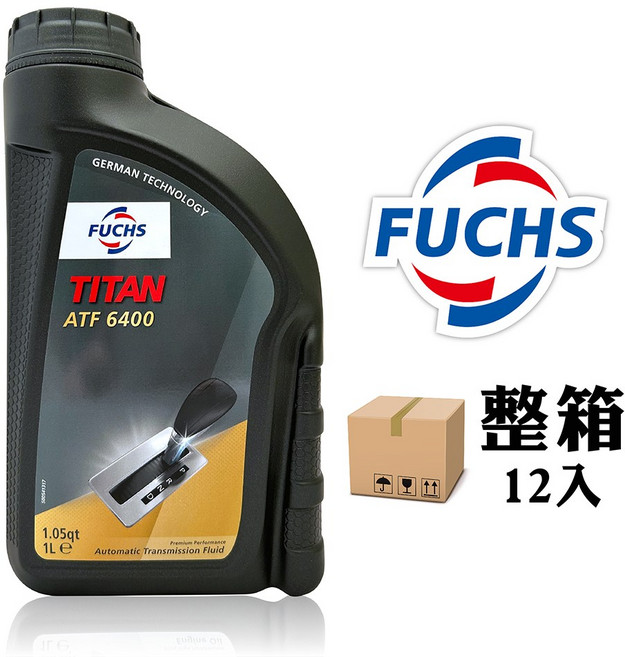 FUCHS TITAN ATF 6400 自動變速箱油, 12個, 1L