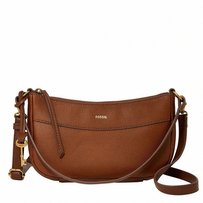 FOSSIL Shae 真皮新月兩用包