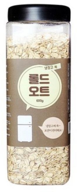 냉장고쏙 롤드 오트, 600g, 1개