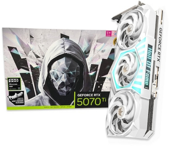 갤럭시 갤럭시 GALAX 지포스 RTX 5070 Ti HOF GAMING D7 16GB