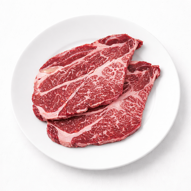 국내산 소고기 1등급 냉장 꽃등심 구이용 등심 스테이크 채끝살, 300g, 1