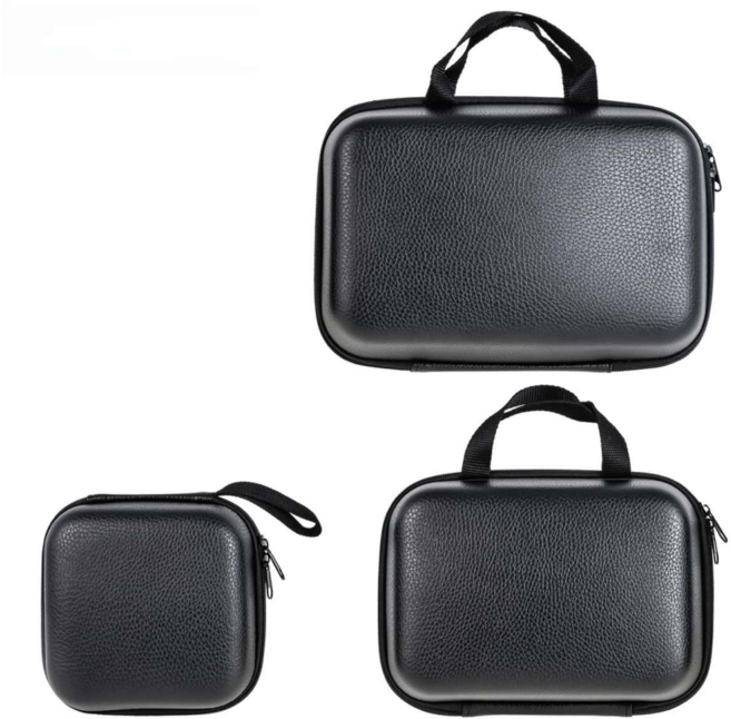 데일리프렌즈 스피닝릴 하드케이스 수납가방, 블랙, 1개