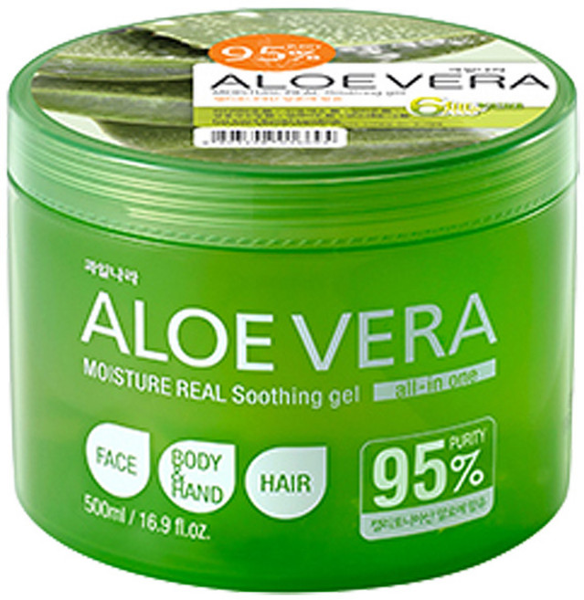 과일나라 알로에베라 수딩젤, 500g, 3개