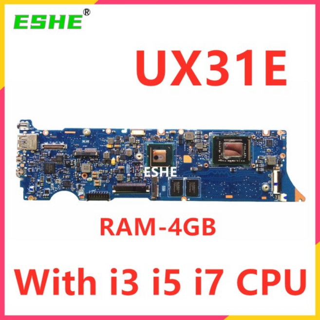 ASUS ZenBook UX31E 노트북 메인보드(i3-2367M i5-2557M i7-2677M CPU RAM 4GB 마더보드 포함) 테스트됨, 01 i3-2367M  4GB