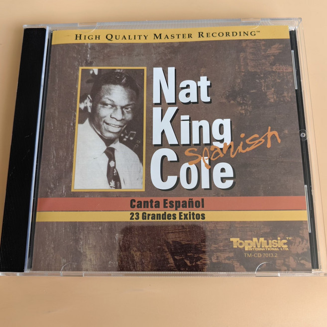 納京高 NAT KING COLE 爵士老歌 CD 23首 西班牙經典, 1個