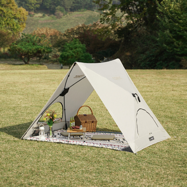 카즈미 코닉 선 쉐이드 그늘막 텐트, 2인용