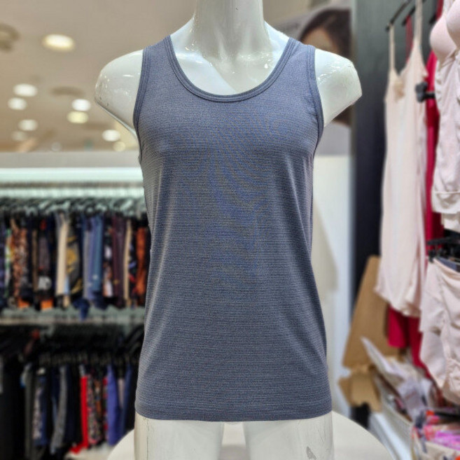 보디가드 남성들의 선호도가 높은 그레이컬러 인팅 바닥에 스트라이프 라인이 런닝BGMRA182_BP