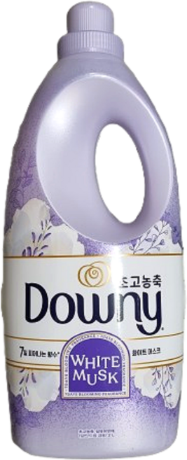 다우니 초고농축 섬유유연제 화이트 머스크 본품 우아한 향, 2L, 7개