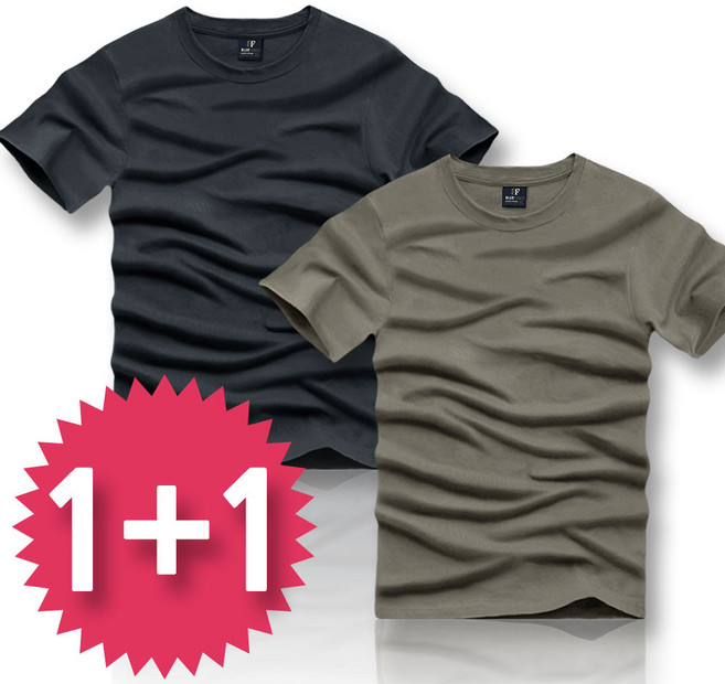 남여공용 테미온 반팔티 세트 1+1 [총2장] [국내생산] 티셔츠