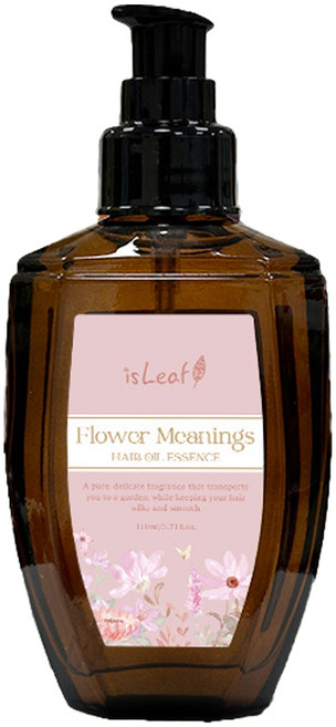 isLeaf 晨露花語護髮精華油110ml 花香 柔順光澤 保濕 滋養 髮質改善, 2個, 110ml