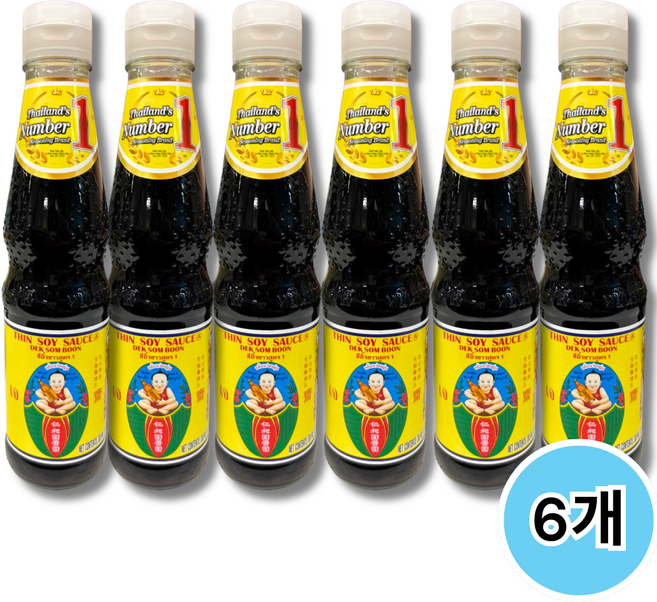 헬시보이 신소이 소스, 300ml, 6개