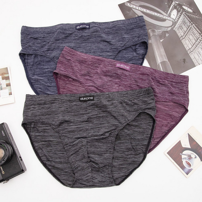 남성 부드러운 스페이스 삼각팬티3p