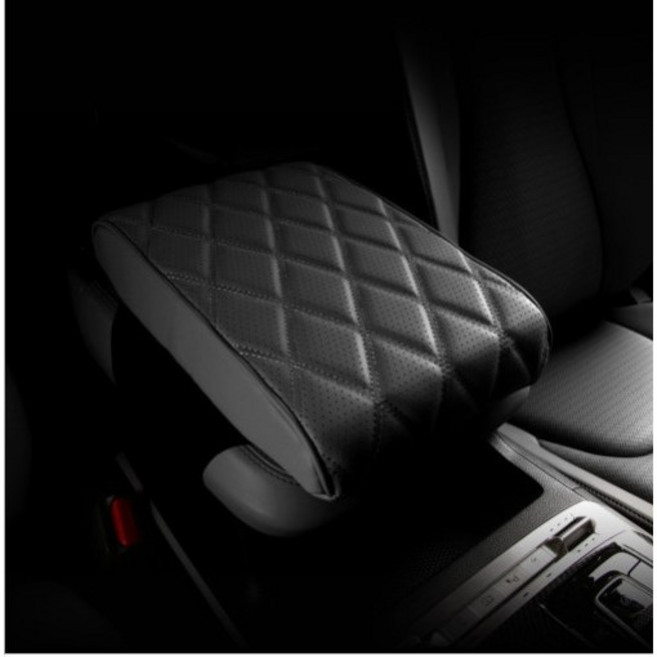 메모리폼 콘솔쿠션 차량용 팔걸이 쿠션 제네시스 GV70 카니발 싼타페TM 팰리세이드 투싼NX4 GV80 스타리아, 그레이, 1개