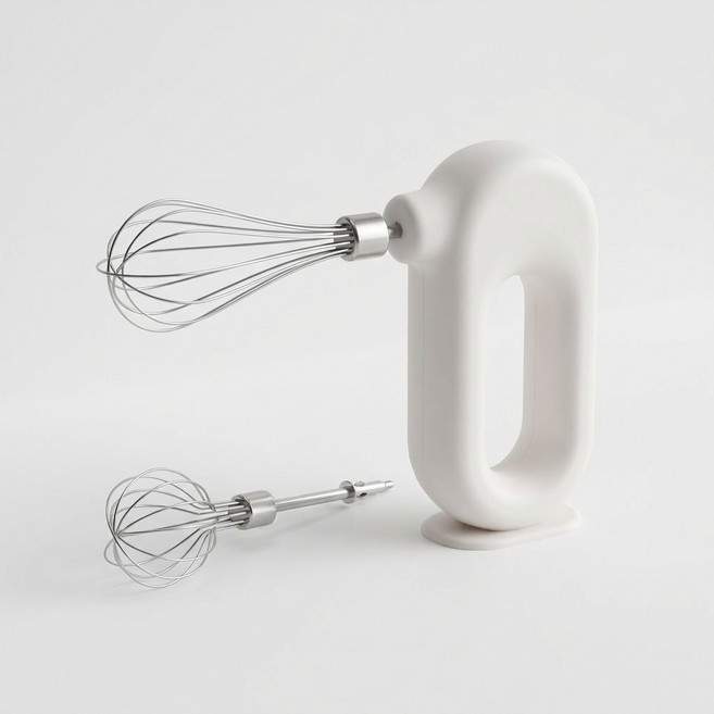 무선 전동 핸드믹서 가정용 베이킹 핸디형 우유거품기 케이크믹서, D-01