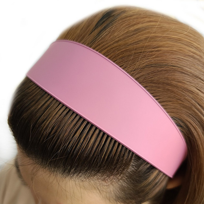 기본 무지 넓은 머리띠 와이드 헤어밴드 여자 PM40 (엘핑크)