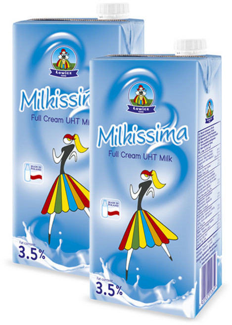 밀키스마 멸균우유 3.5% 1L 2개세트, 2개