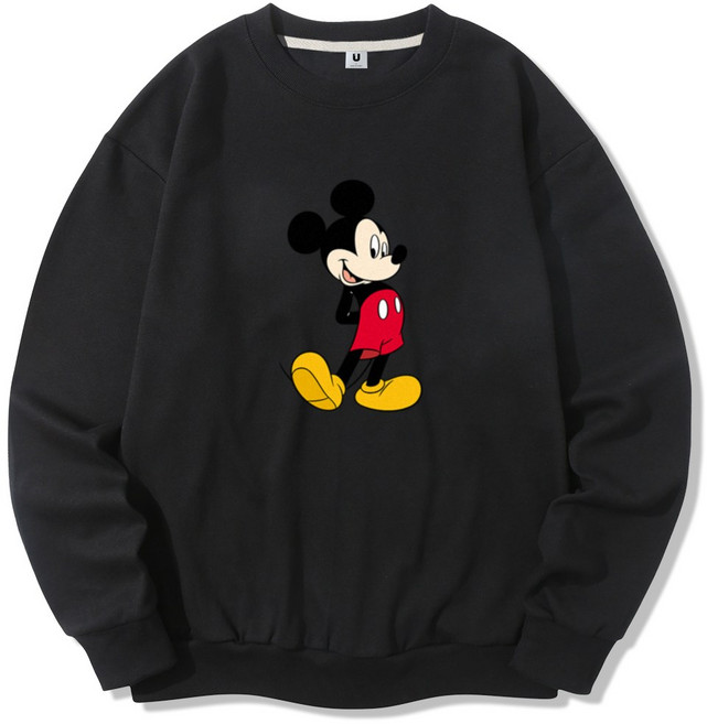 일루소 디즈니 기모 뒷짐 미키 맨투맨