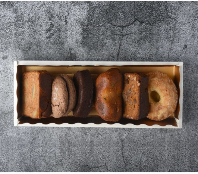 오렌지블로썸 고급 수제 구움과자 6종 디저트 간식 선물세트 답례품, 1개, 일반포장