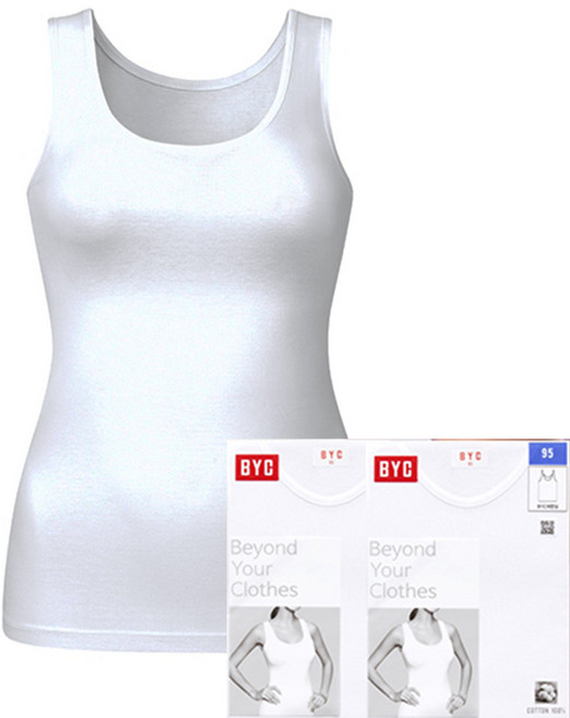 BYC 여성용 베이직 민소매런닝 3p