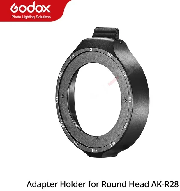 Godox AK-R21 프로젝션 부착 렌즈 라운드 헤드 프레 넬 헤드 슬라이드 키트 Godox AD200Pro AD100Pro V1 플, 01 빠른