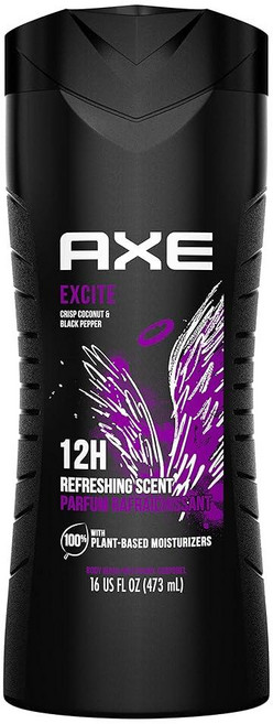 AXE 남성용 바디 워시 익사이트 473.2ml (16온스) 213262