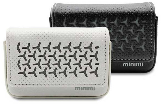 [골프존] 캐디톡 레이저 골프거리측정기 미니미/미니미 LT 전용 파우치(케이스), 화이트, 1개