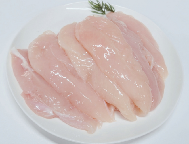 치킨타운 국내산 닭안심살 냉동 HACCP 해썹 인증 닭특수부위 강아지간식, 5개, 1kg