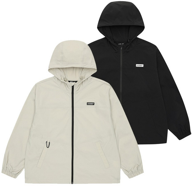 [소이주니어]강남점 25년여름상품 특가세일 쿨 와샤 윈드 브레이커 점퍼25M0101BE BK