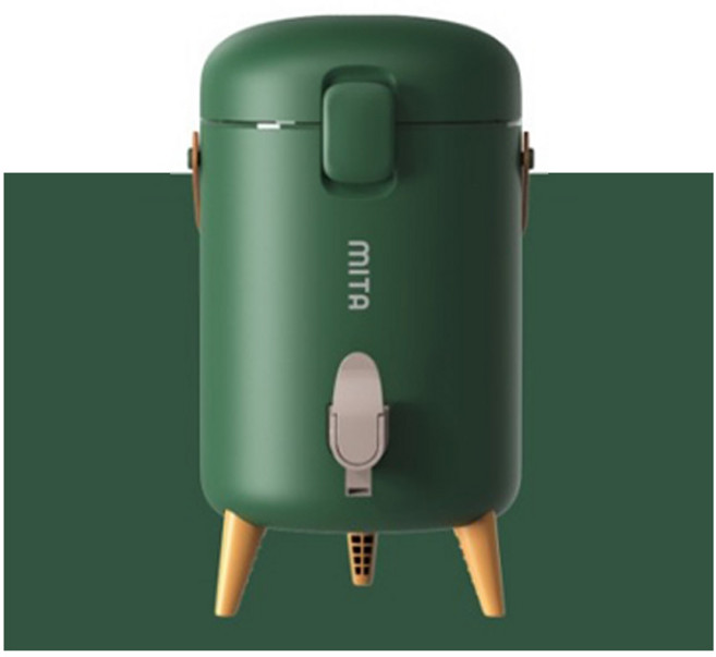 미타 캠핑 워터저그 디스펜서 3.4L, 1개, 그린