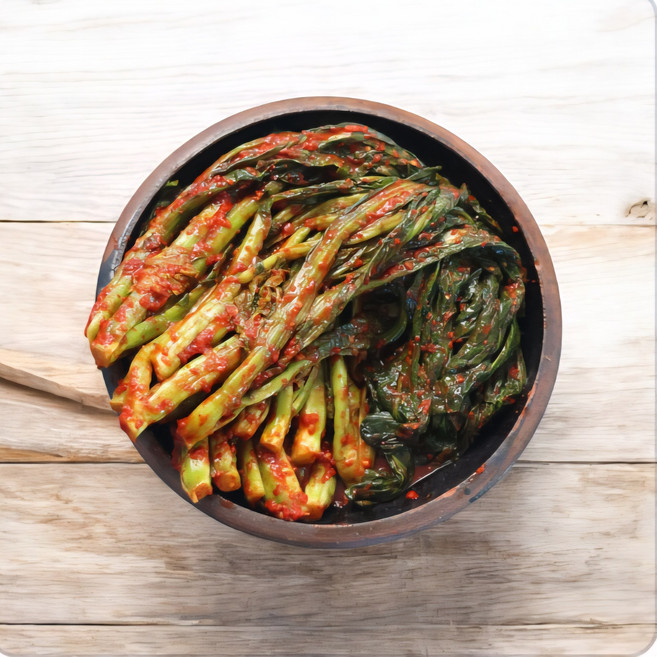 최상품 재료로만든 톡쏘는 맛이 일품인 전통 돌산갓김치 HACCP 인증 친환경 국산재료, 1개, 1kg