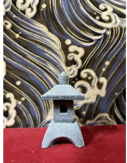 京綸 日式石燈籠 中日式石燈籠 石雕造景擺設 景觀辦公裝飾 園藝擺飾 水族造景, 方形