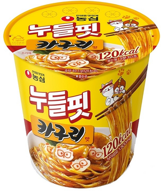 누들핏 카구리맛 40.5g, 20개