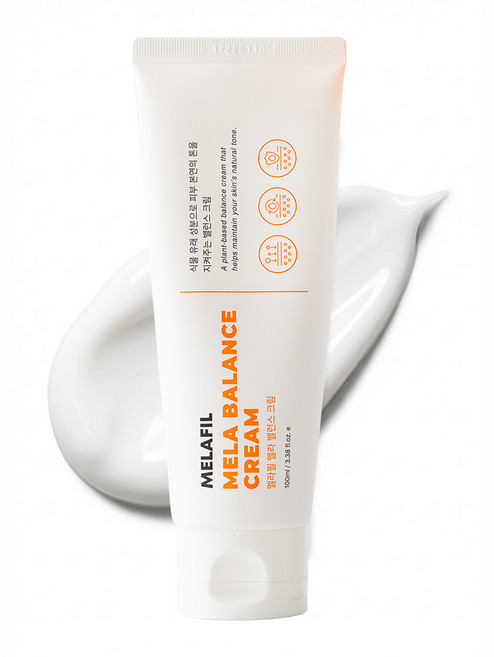 멜라필 멜라 밸런스 크림 백반증 케어 흰색반점 밀크반점 모이스춰 민감피부 무향 보습, 1개, 100ml