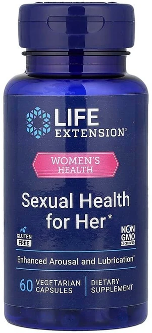 Life Extension 여성 건강 그녀의 성 건강 베지 캡슐 60정 LEX-25366, 1개 - 쿠팡