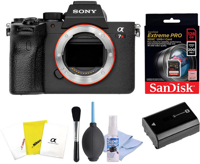 소니 정품 A7R V (A7RM5/A7R5) ) / 128GB + 정품 배터리 외 액세서리 패키지