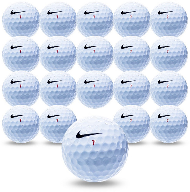 아토스포츠 나이키 화이트 A+급 로스트골프공, 20개, 1개