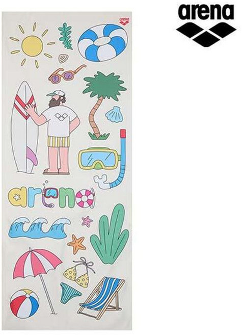 아레나 ARENA X 전황일 비치타올 A6AC1AT80YEL, YEL/000