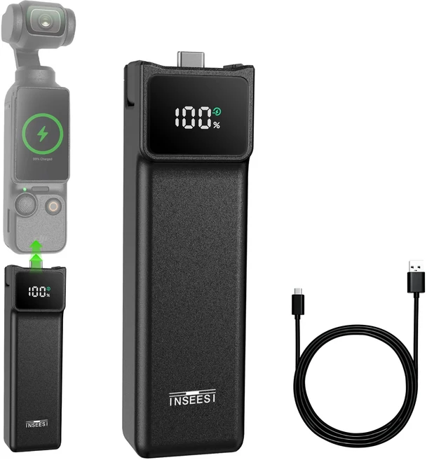 DJI 오즈모 포켓 3 배터리 핸들 5000mAh 22.5W, 01 PH01