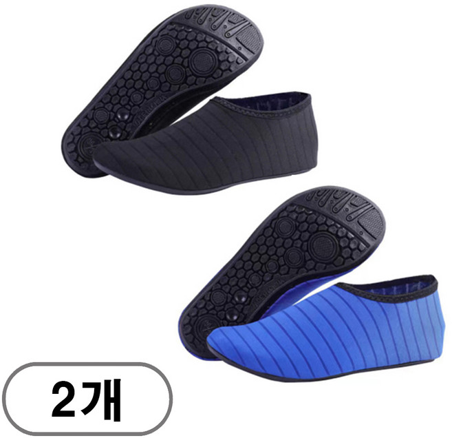 차쿠 1+1 남녀공용 커플 아쿠아 슈즈 워터파크 아쿠아 슈즈 물놀이 신발