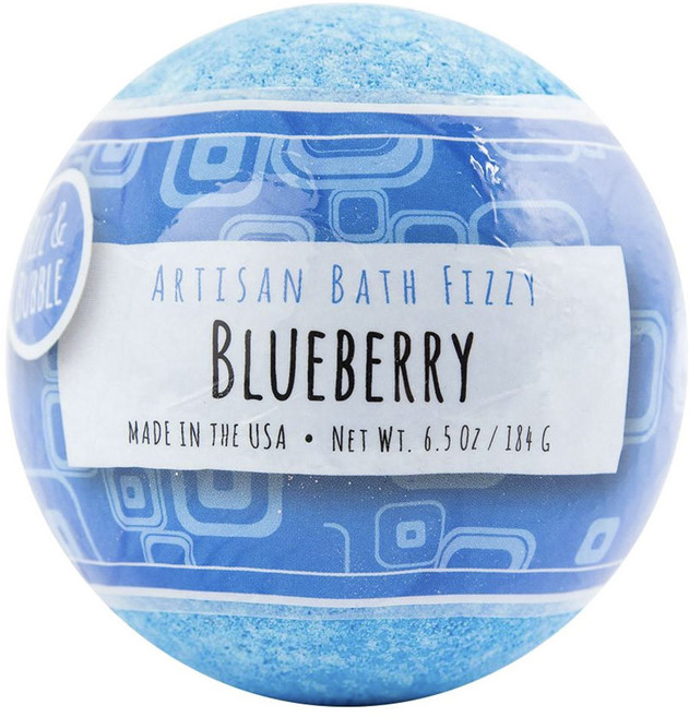 Fizz & Bubble 아티산 배스 밤 블루베리, 1개, 184g