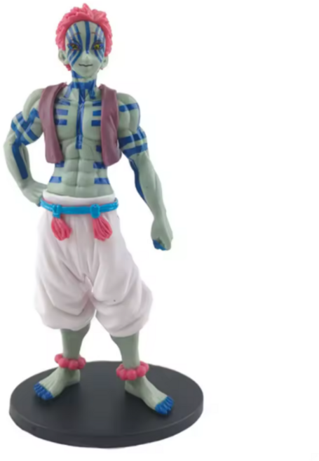 워니미니 [가성비 세트] 귀멸의칼날 무한성 무한열차 낭만의 혈귀 아카자 피규어, 1개, 허리손 아카자